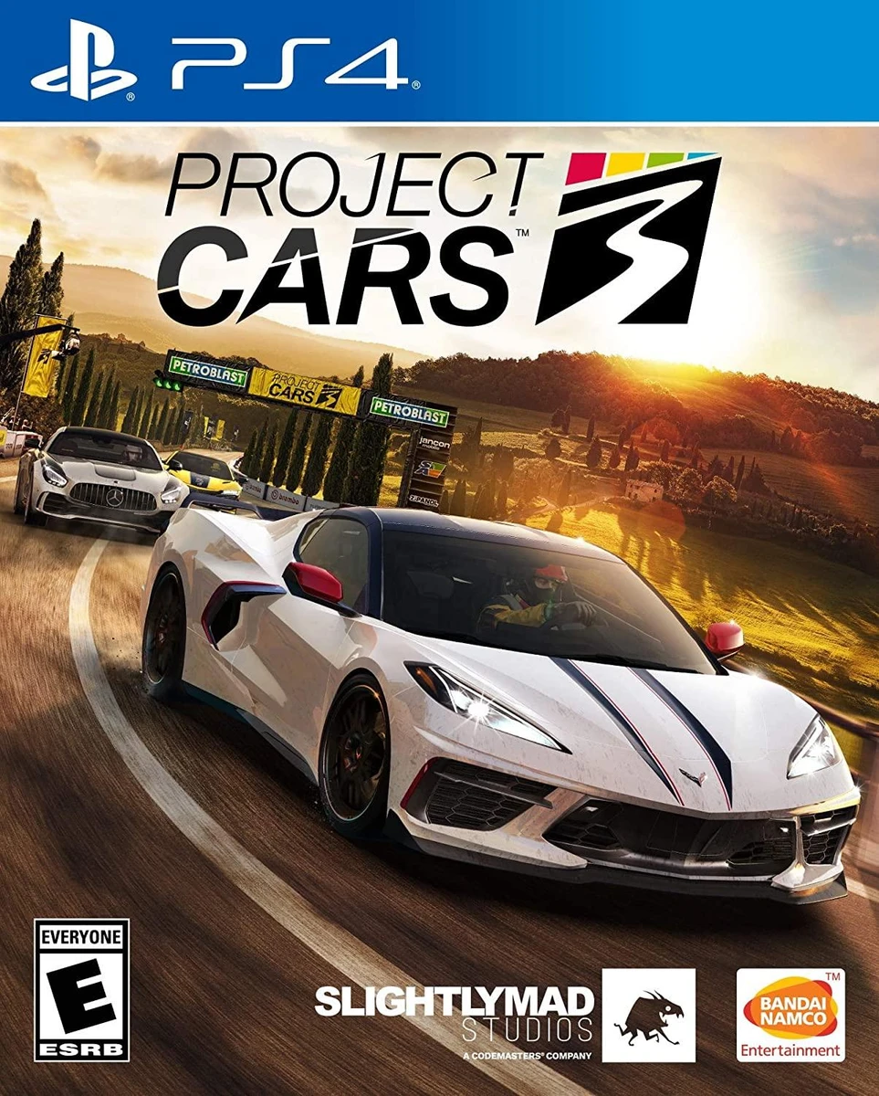 Project Cars 3 box art