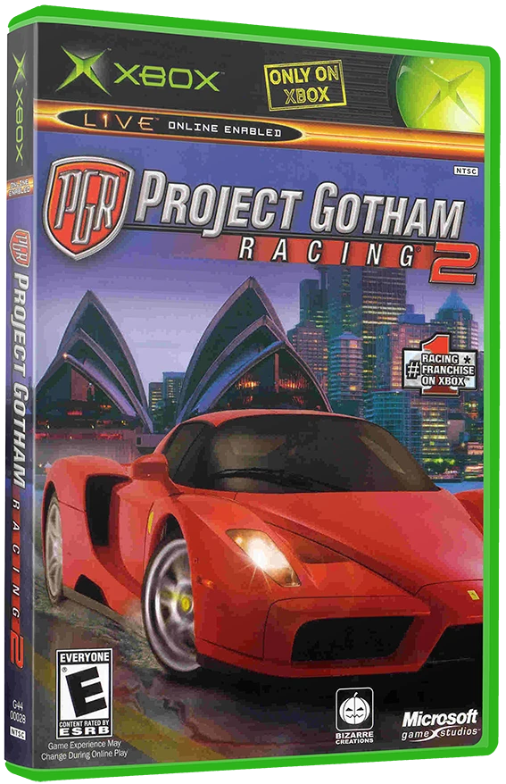 Project Gotham Racing 2 box art