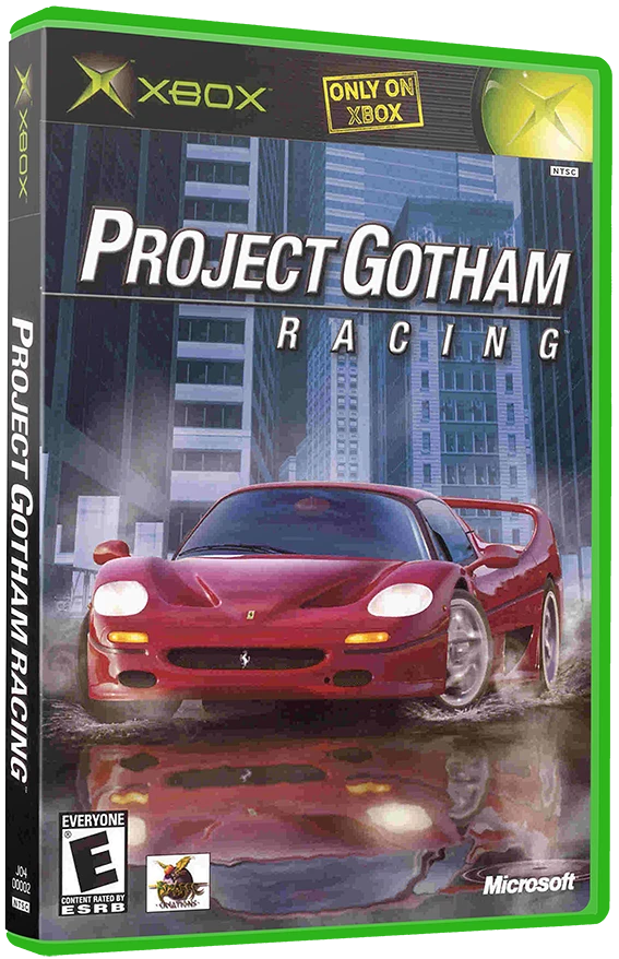 Project Gotham Racing box art