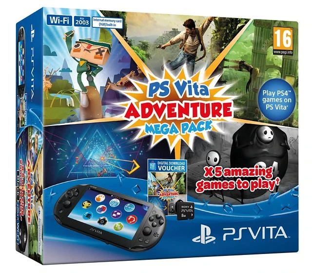 PS Vita Adventure Mega Pack box art