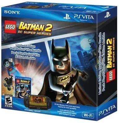 PS Vita Wi-Fi [LEGO Batman 2: DC Super Heroes Bundle] box art