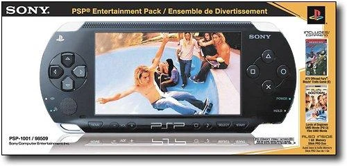 PSP 1001 Entertainment Pack box art