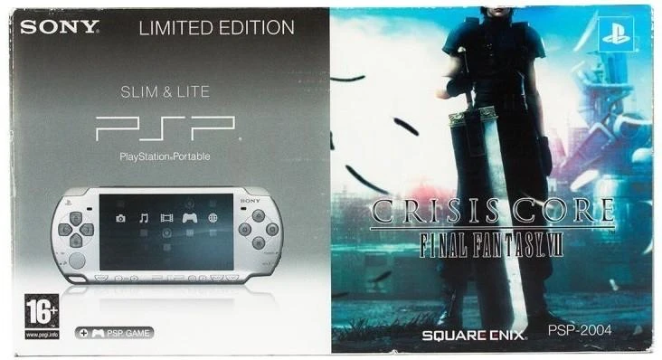PSP 2004 Crisis Core Limited Edition box art