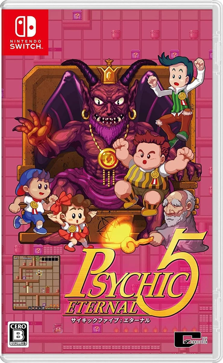 Psychic 5 Eternal box art