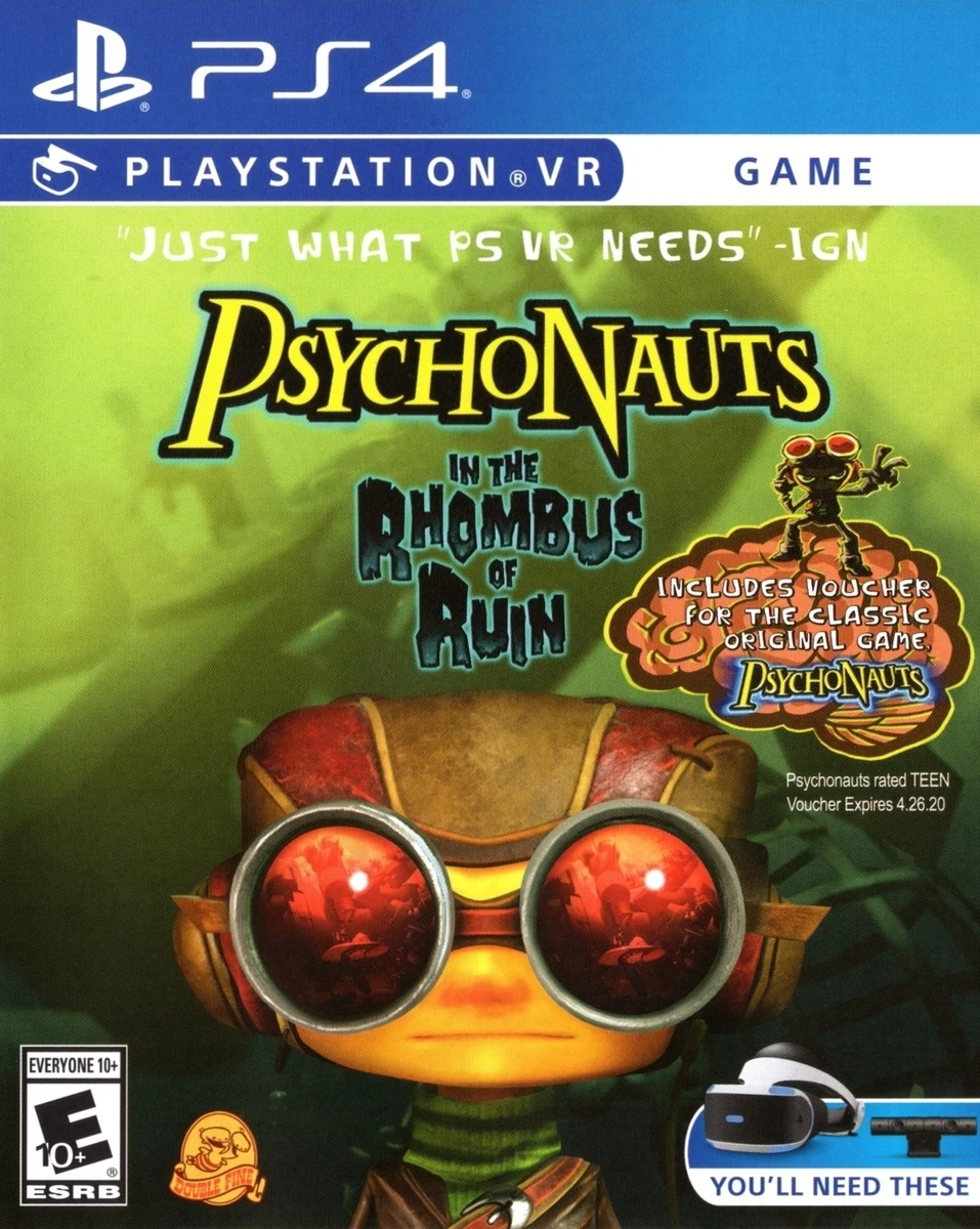 Psychonauts In the Rhombus of Ruin box art