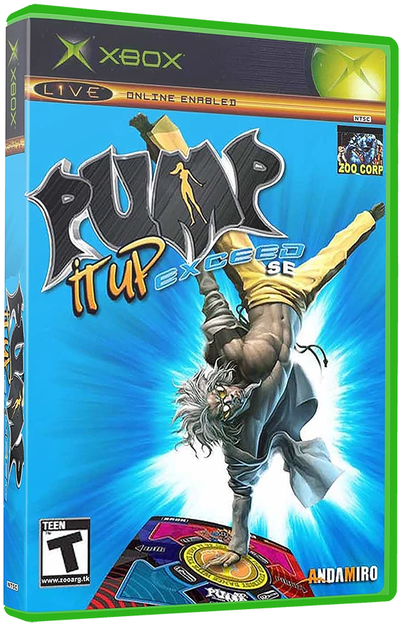 Pump It Up: Exceed box art