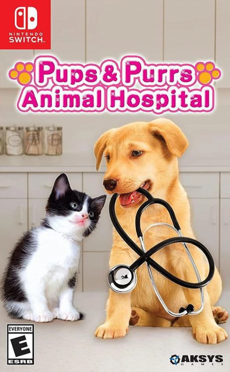 Pups & Purrs Animal Hospital box art