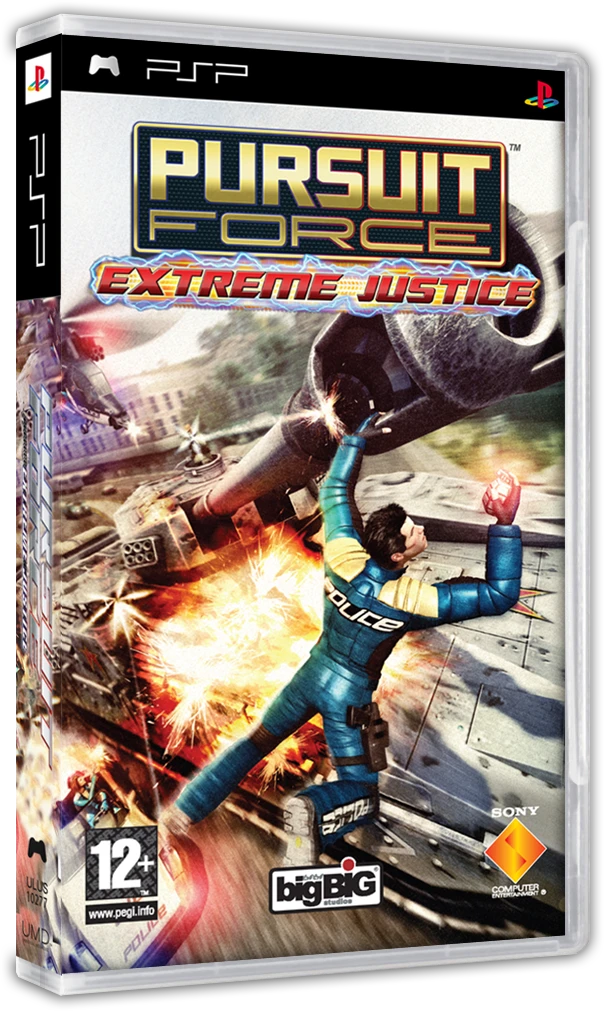 Pursuit Force: Extreme Justice [Platinum] box art