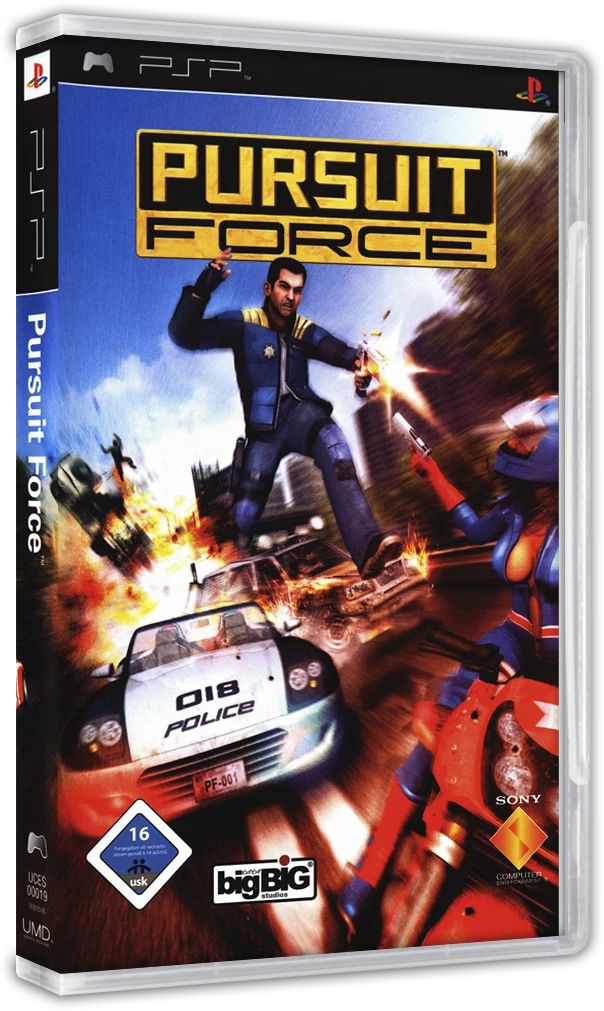 Pursuit Force box art