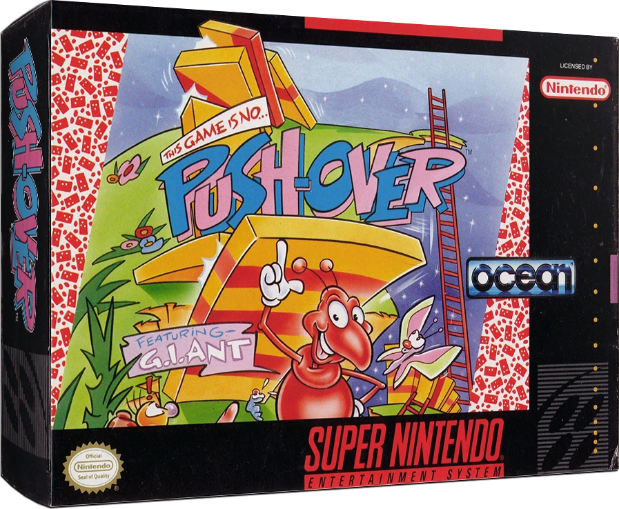Push-Over box art