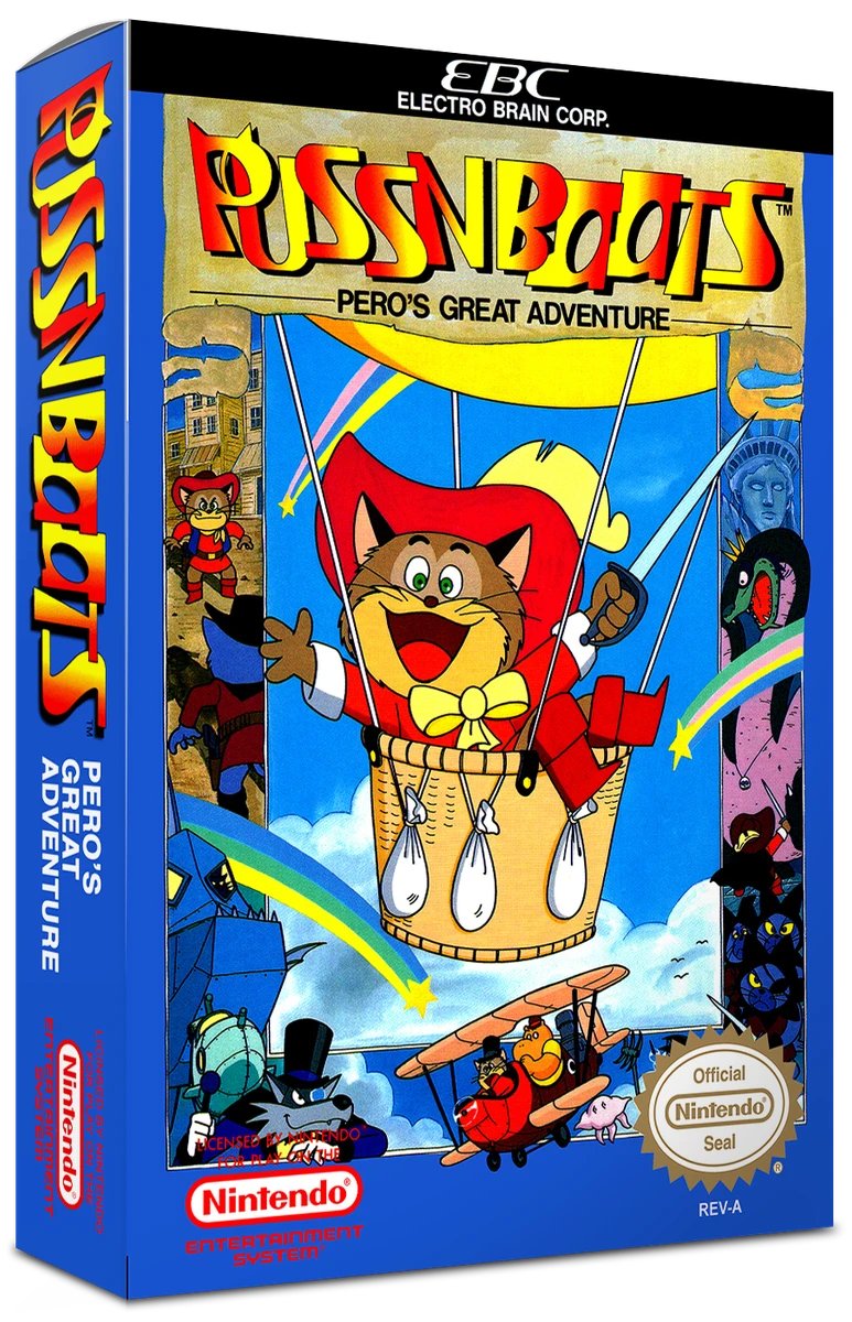 Puss N' Boots: Pero's Great Adventure box art