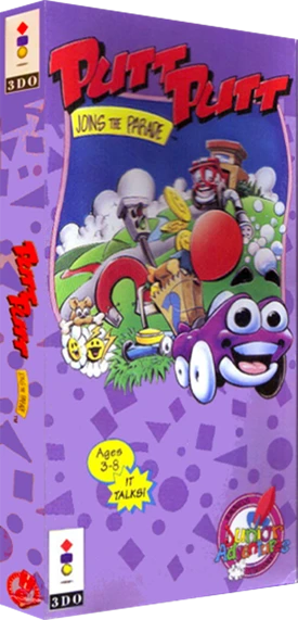 Putt-Putt Joins the Parade box art