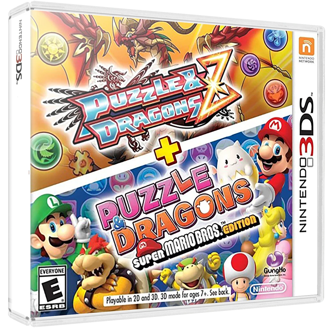 Puzzle & Dragons Z + Puzzle & Dragons: Super Mario Bros. Edition box art