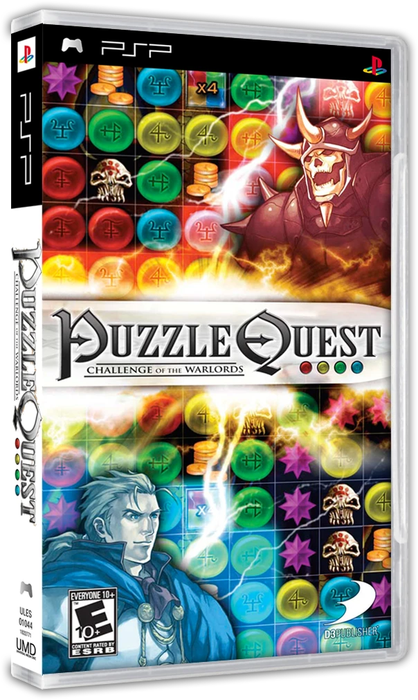 Puzzle Quest: Challenge of the Warlords box art