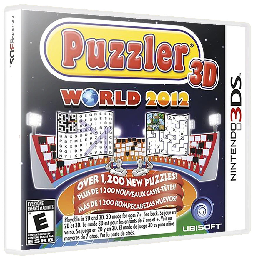 Puzzler World 2012 3D box art
