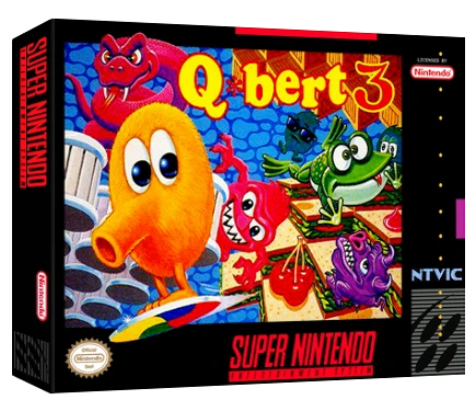 Q*bert 3 box art