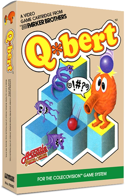 Q*bert box art