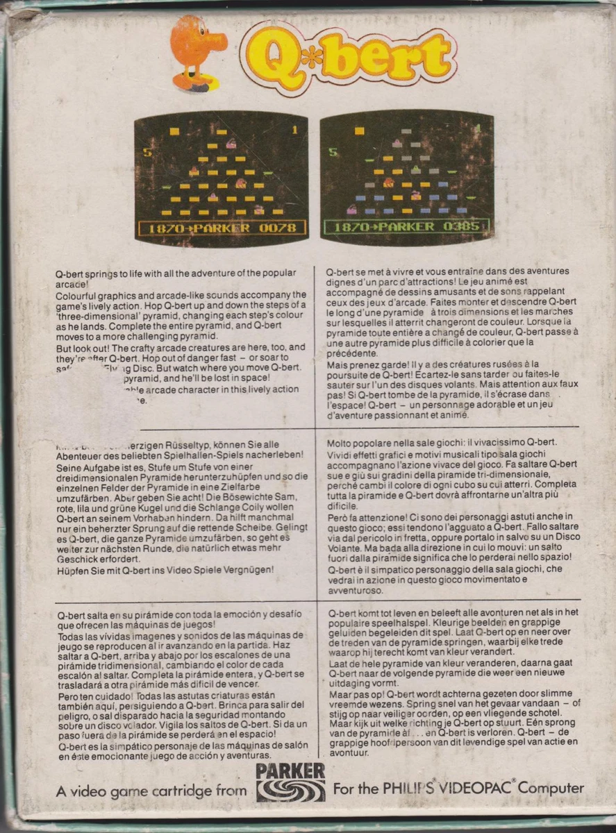 Q*bert box art