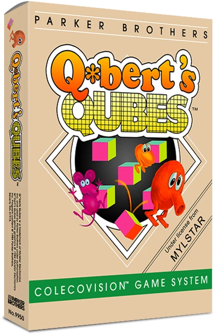 Q*bert's Qubes box art