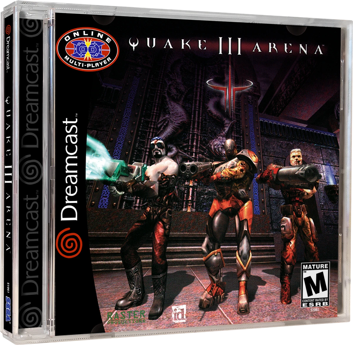 Quake III Arena box art