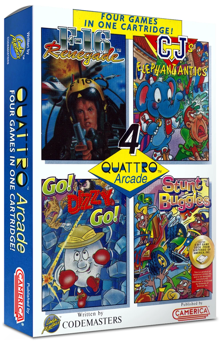 Quattro Arcade box art