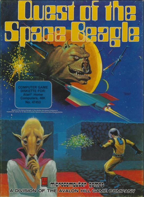 Quest of the Space Beagle box art