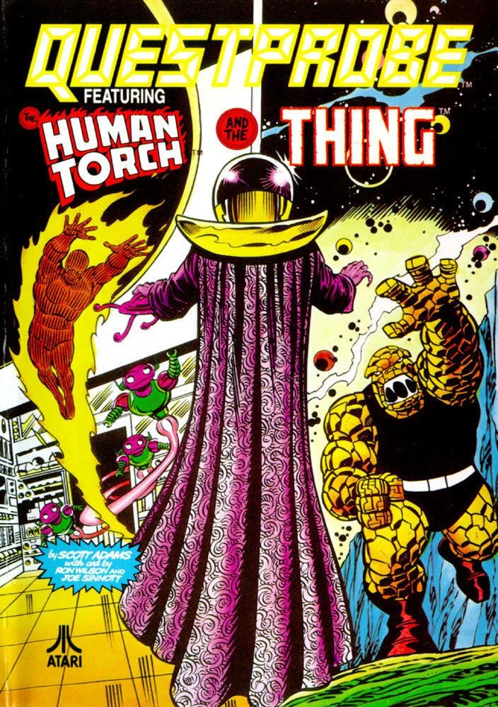 Questprobe: Featuring Human Tourch and The Thing box art