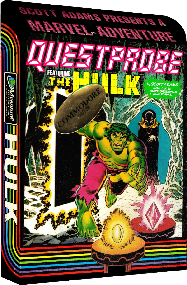 Questprobe featuring the Hulk box art