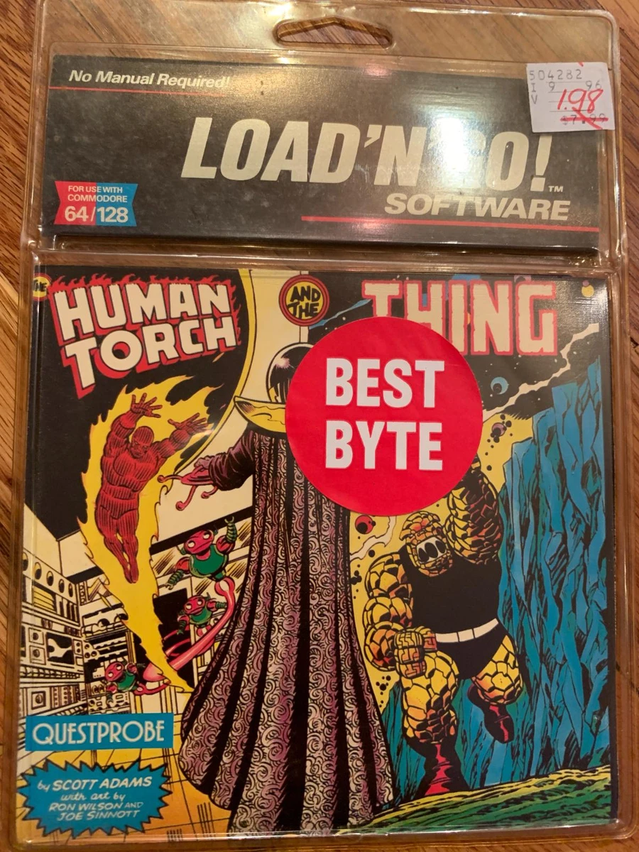Questprobe: The Human Torch and the Thing box art