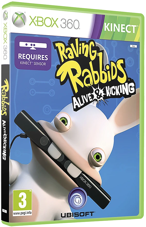 Rabbids: Alive & Kicking box art
