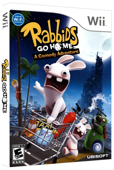 Rabbids Go Home box art