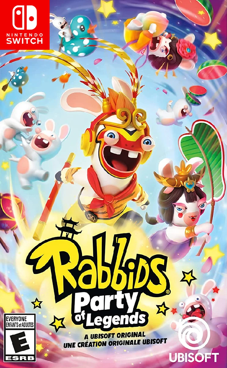 Rabbids Party of Legends box art