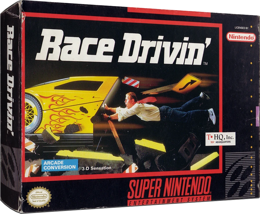 Race Drivin box art