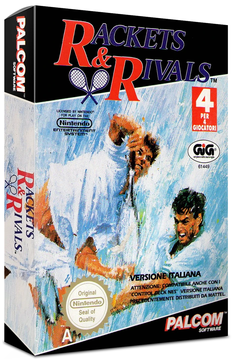 Rackets & Rivals box art