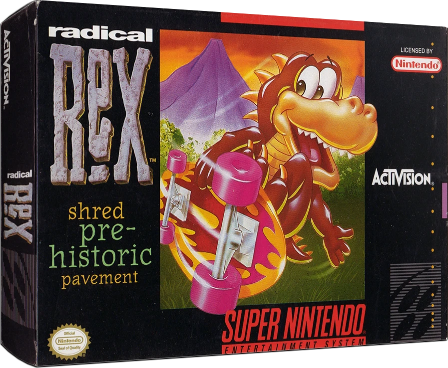 Radical Rex box art