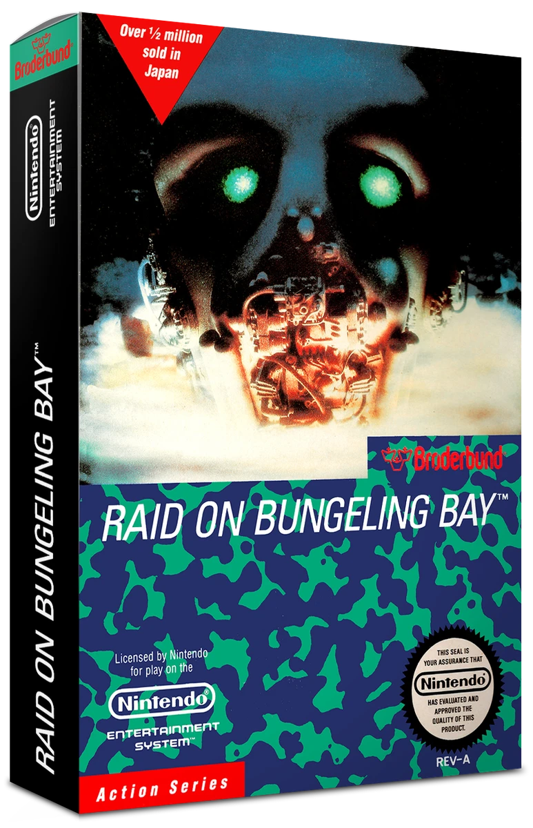 Raid on Bungeling Bay box art