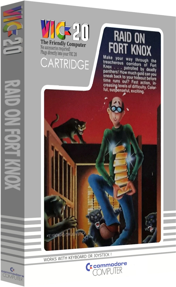 Raid on Fort Knox box art