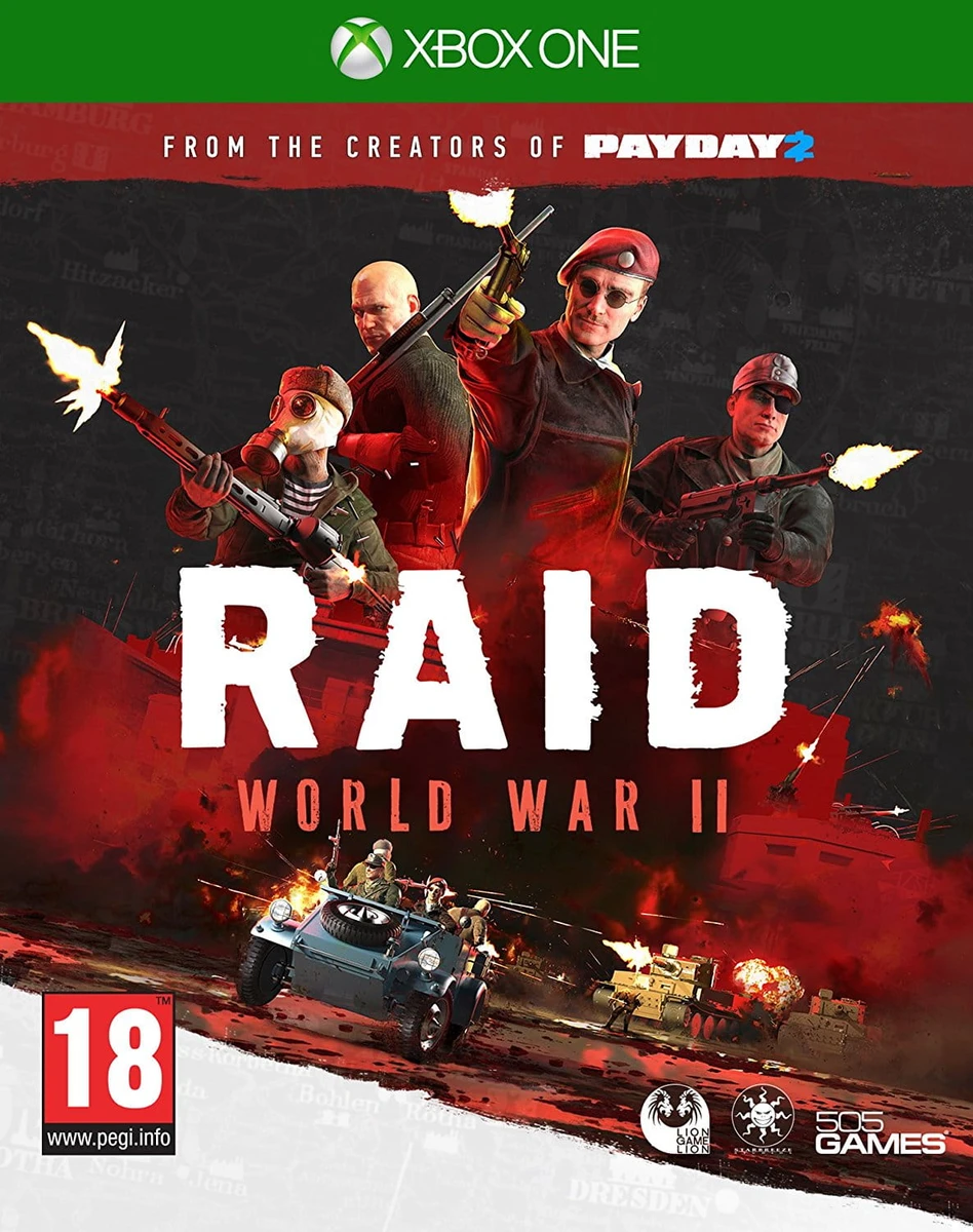 Raid: World War II box art