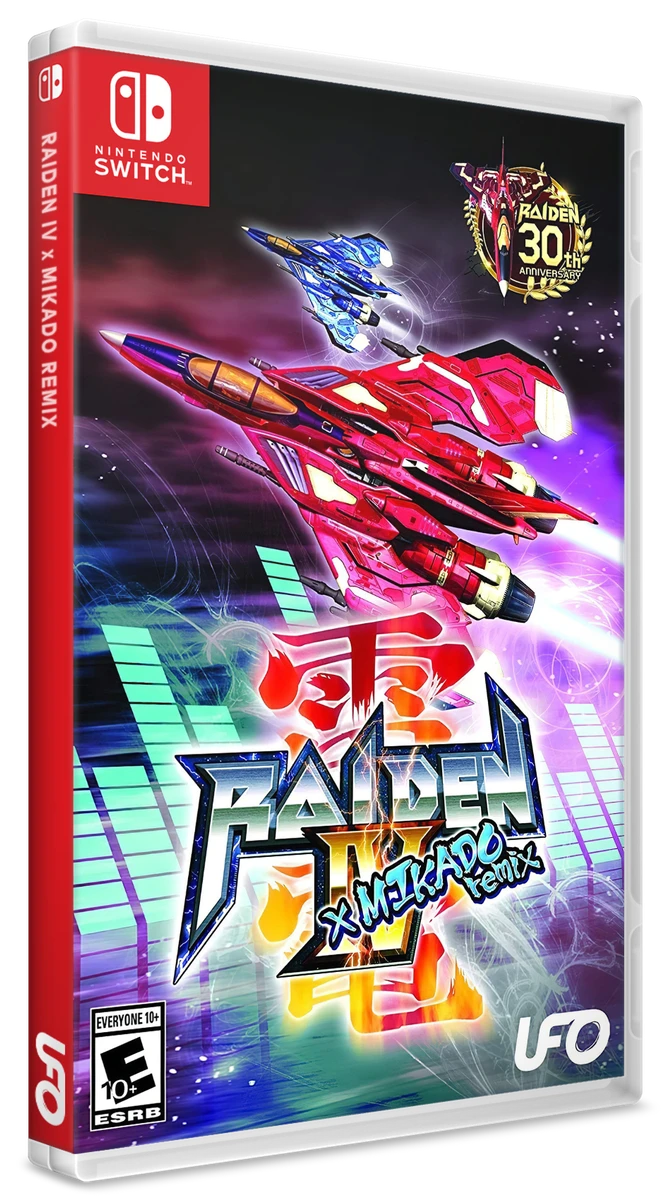 Raiden IV X MIKADO Remix [Limited Edition] box art