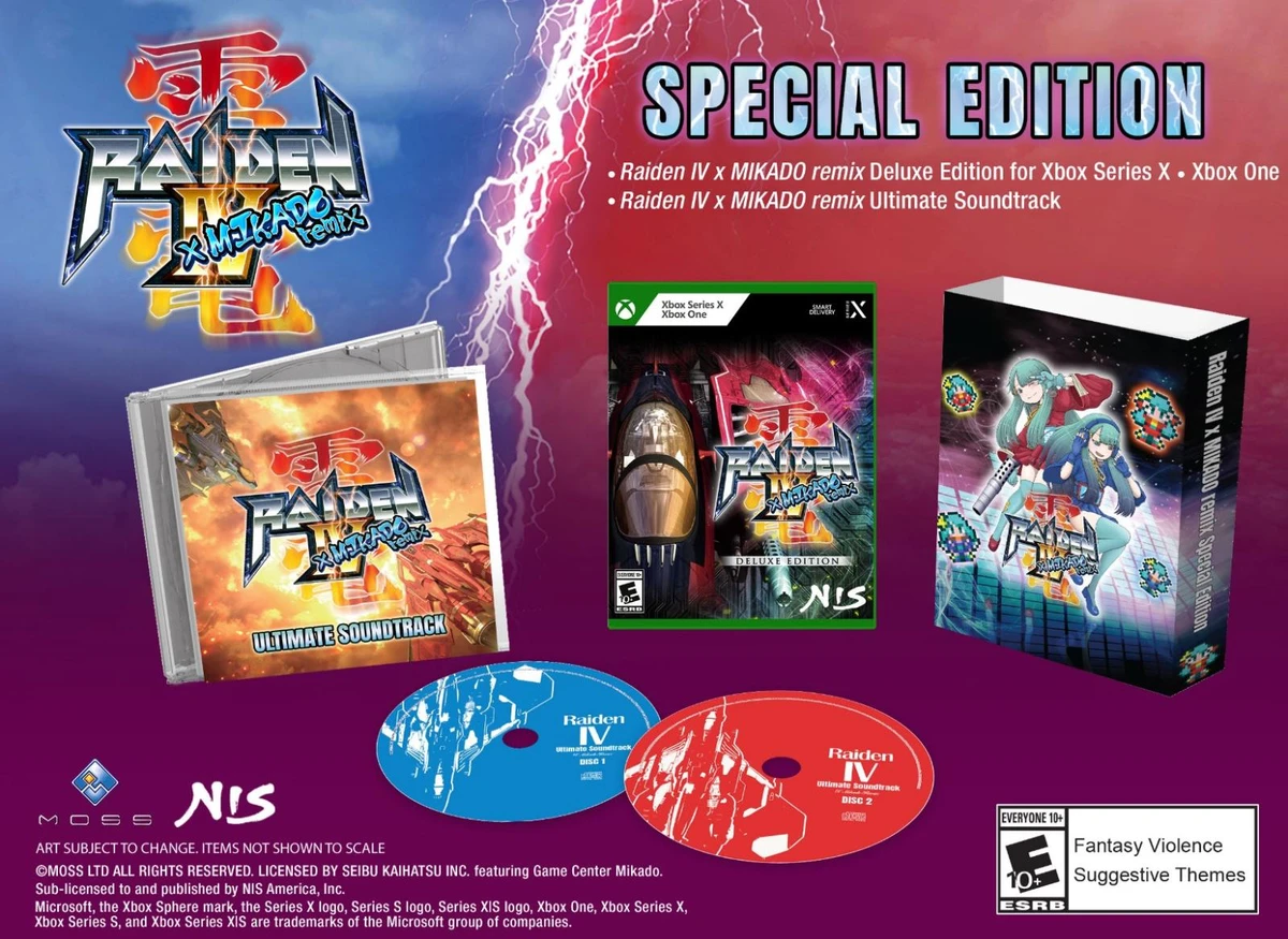 Raiden IV x MIKADO Remix [Special Edition] box art