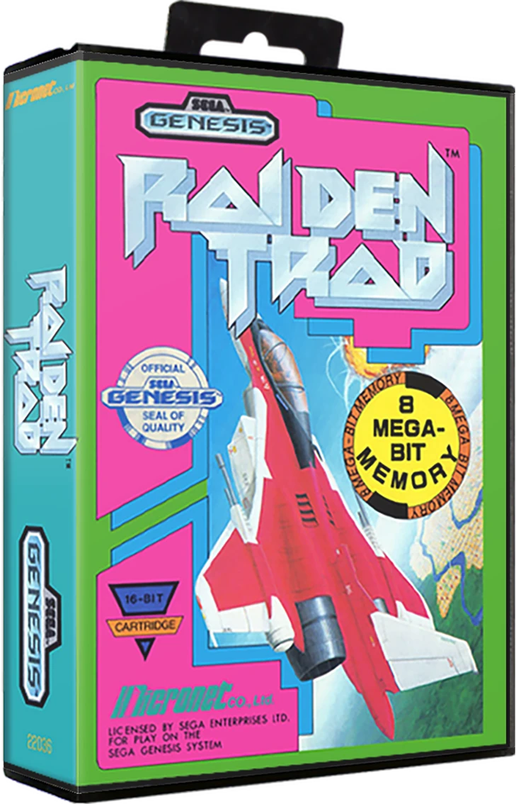 Raiden Trad box art