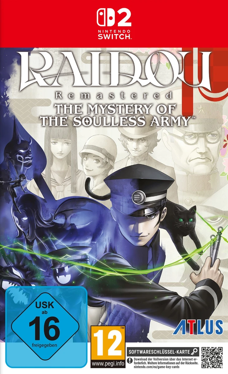 Raidou Remastered: The Mystery Of The Soulless Army box art