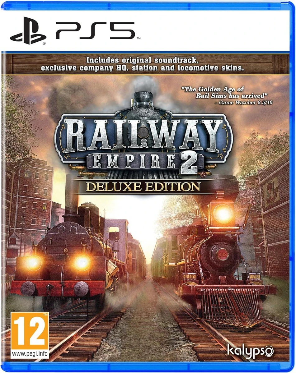 Railway Empire 2: Deluxe Edition box art
