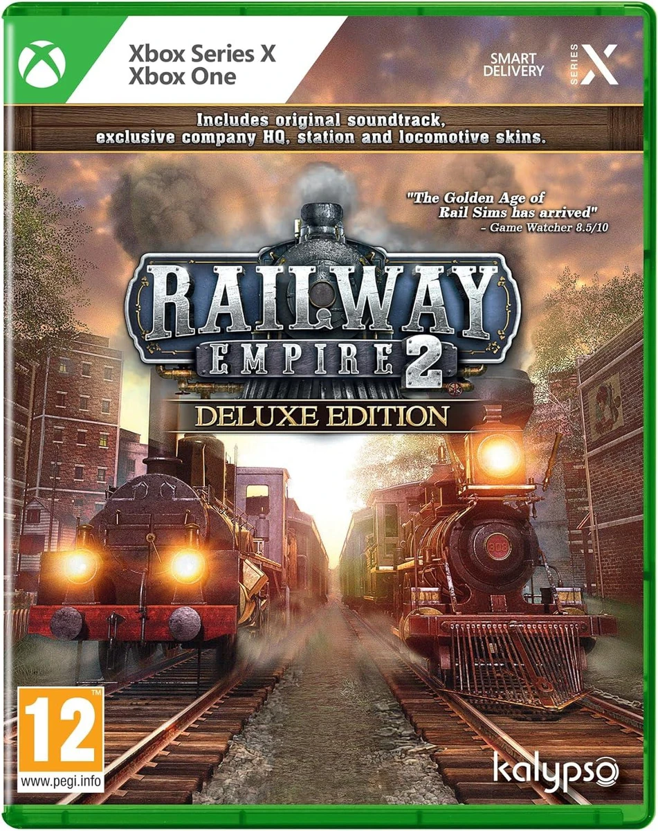 Railway Empire 2: Deluxe Edition box art