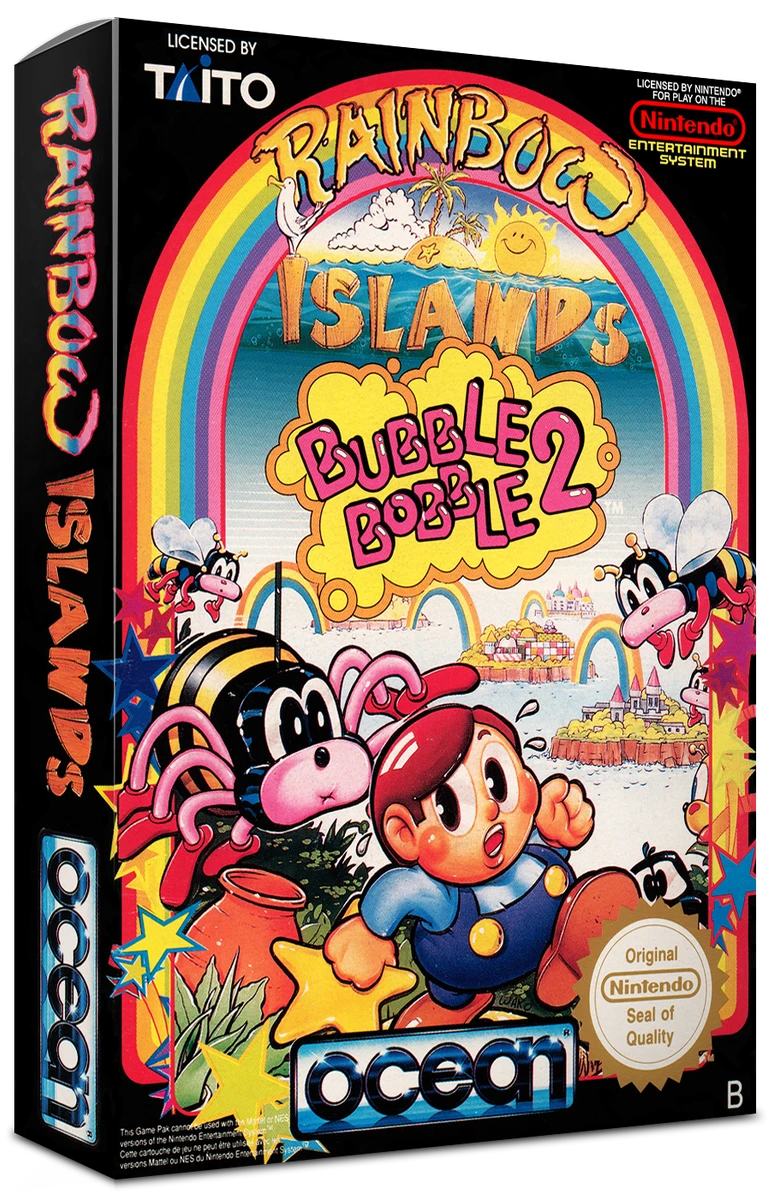 Rainbow Islands: Bubble Bobble 2 box art
