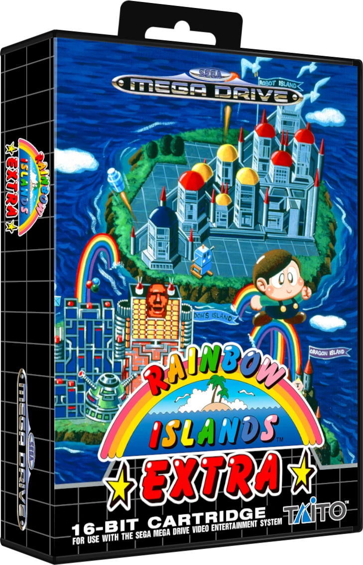 Rainbow Islands Extra box art