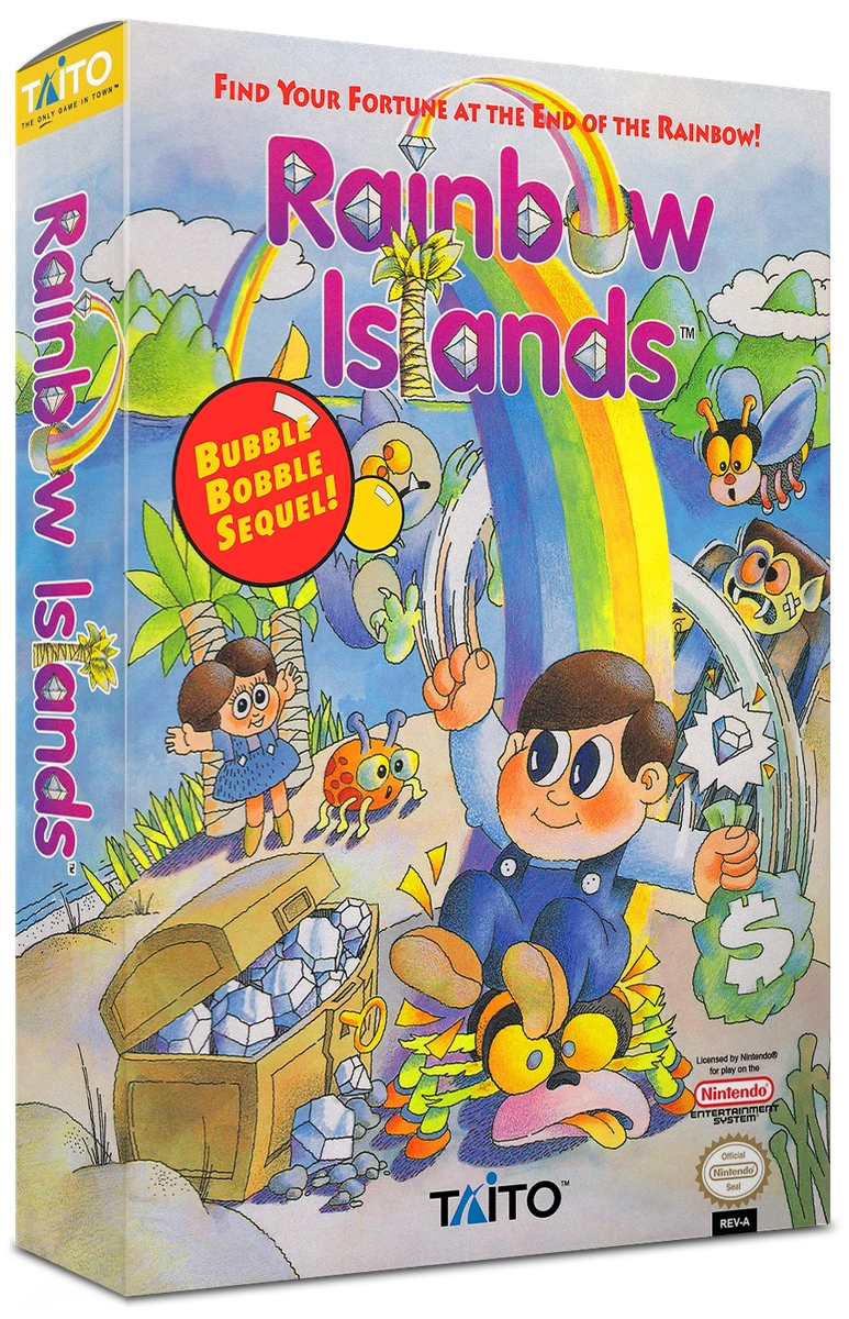Rainbow Islands box art
