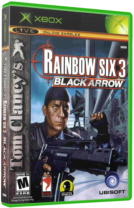 Rainbow Six 3 Black Arrow box art
