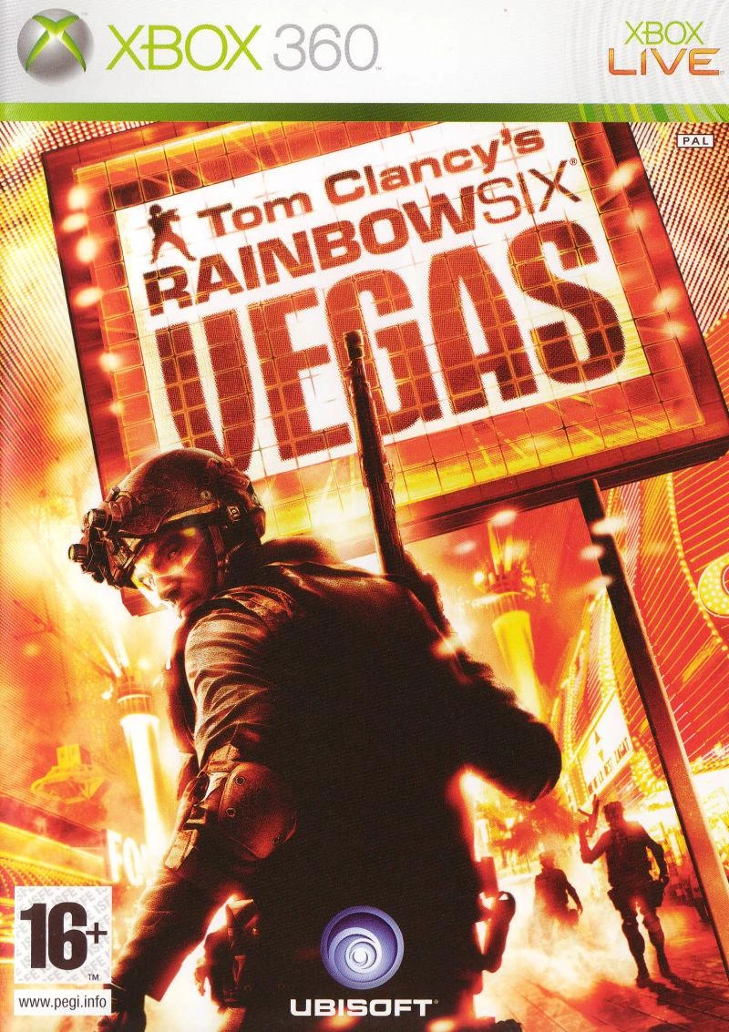 Rainbow Six Vegas box art