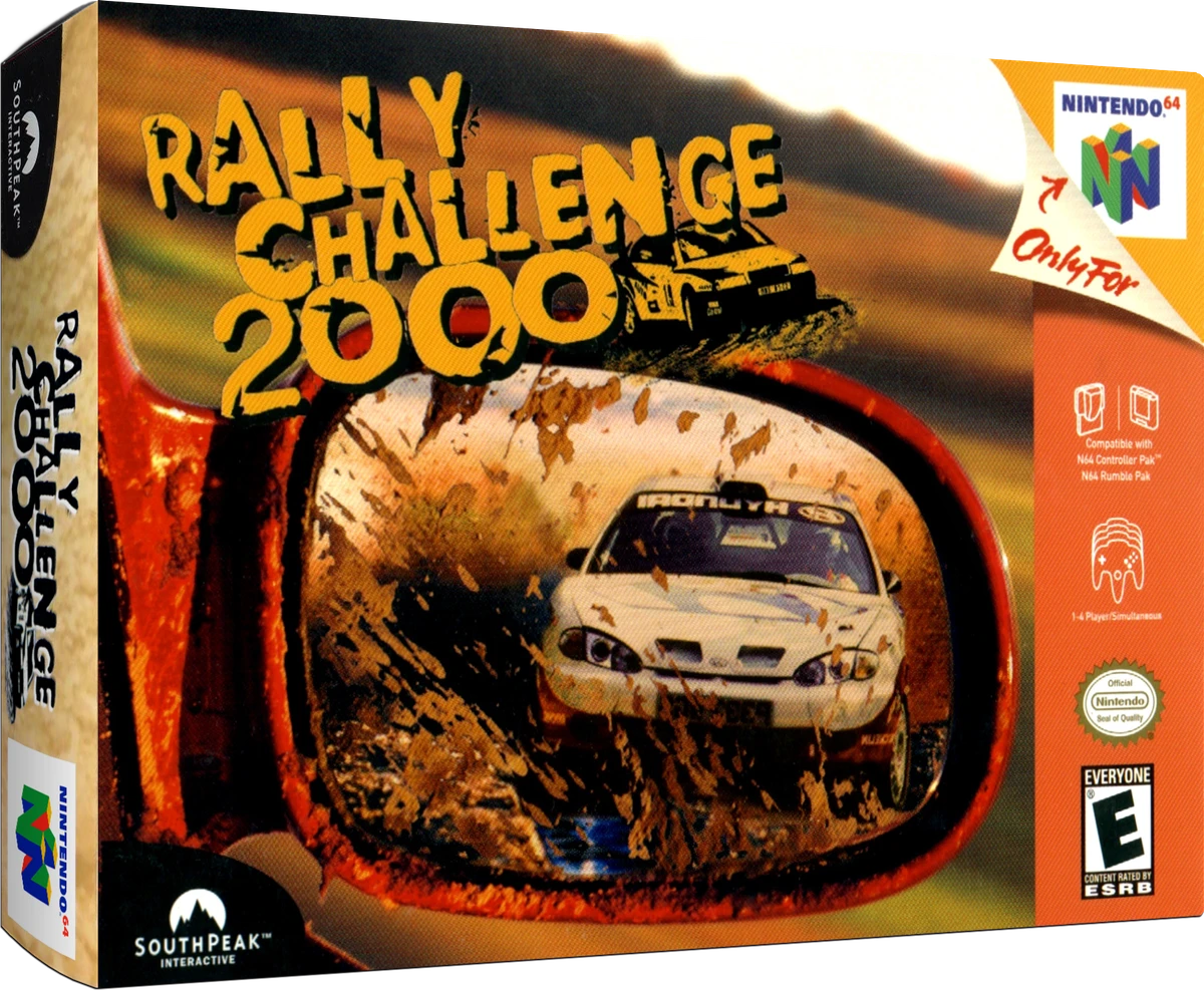Rally Challenge 2000 box art